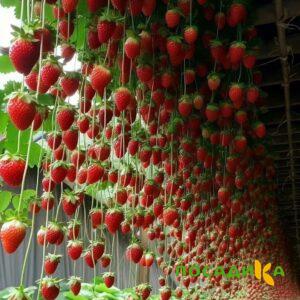 Клубника ампельная Анастасия купить по цене от 370р. в интернет-магазине «Посадика» с доставкой почтой в в Куйбышеве и по всей России – [изображение №1].